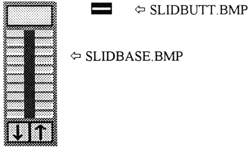 Slider image components