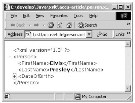 XSLT used to render XML as HTML